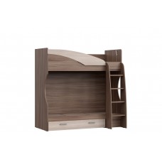 Кровать двухъярусная с ящиком  Город  SV-Мебель